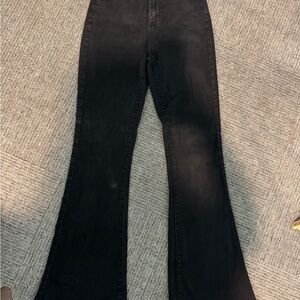 Forever 21 Black Wide Leg Jeans